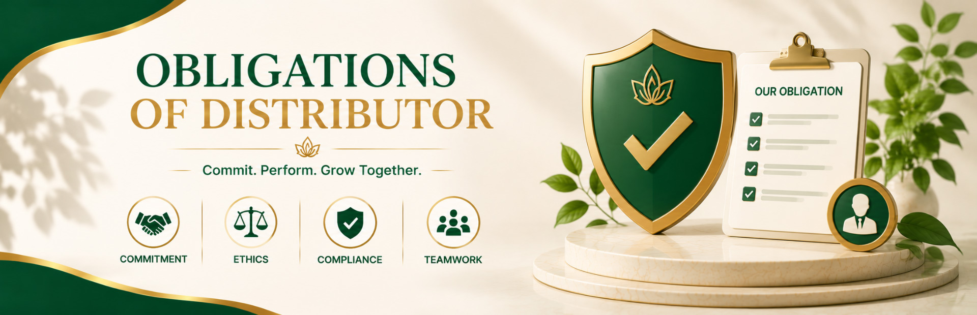 Obligations of Distributor